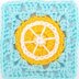 Citrus Fruits Granny Square