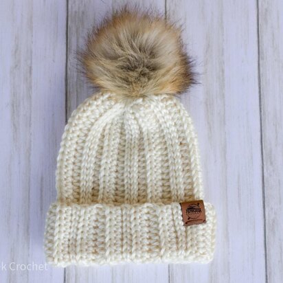 PapioCreek Rib Stitch Beanie