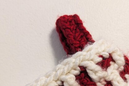 Small Mosaic Christmas Stocking