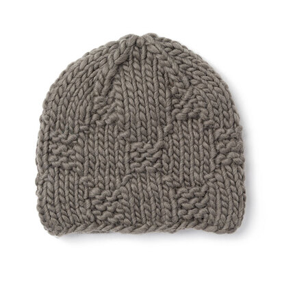 Hat in Textured Pattern in Schachenmayr Highland Alpaca - S9364B - Downloadable PDF