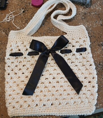 Granny Bow Market Bag