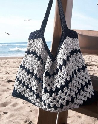 Cotton Crochet Beach Bag
