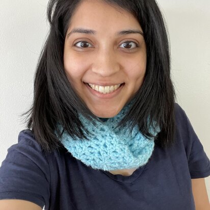 V Stitch Infinity Scarf