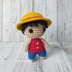 Luffy One Piece Amigurumi