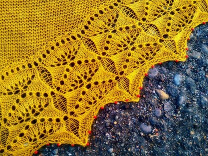 Autumn Gold Shawl