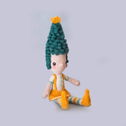 Diega the pine tree Crochet Pattern/Amigurumi