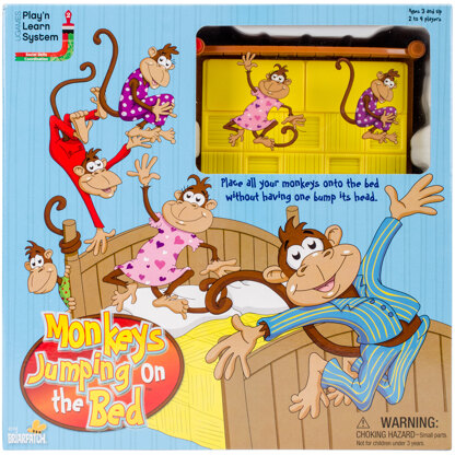 University Games Five Little Monkeys Jumping On The Bed Boxed Game - 397425