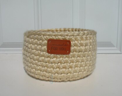 Easy Crocheted Baskets