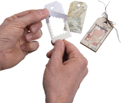 Sizzix Tim Holtz Adhesive Foam Sheets 2.5"X4.75" 6/Pkg - 3 White & 3 Black