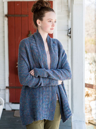 Katahdin Cardigan in Berroco Colora