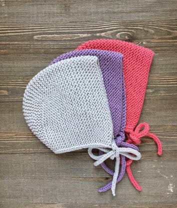 Baby Bonnet and Neck Scarf