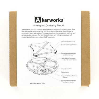 Akerworks Knitting and Crocheting Tool Kit