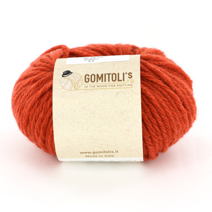 Red Worsted Weight Recycled Cashmere Yarn