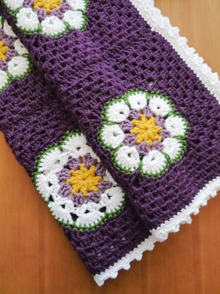 Sylvie's Flower Power Blanket