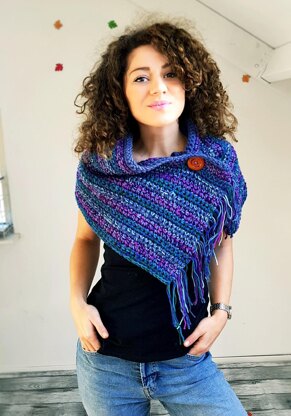 Left Over Yarn Cowl