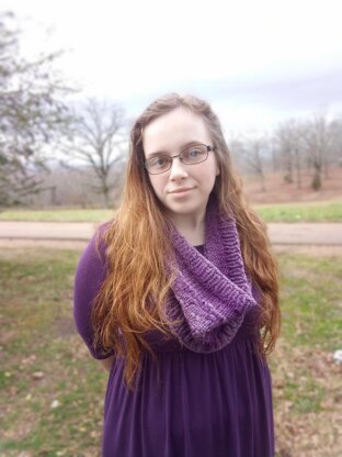 Purple Rainbow Cowl