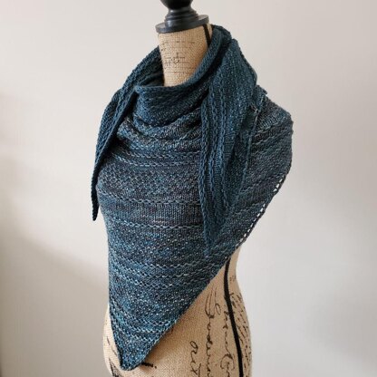 Riley Triangle Shawl