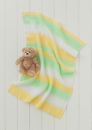 Baby Blankets in Hayfield Bonus Baby Changes DK - 4600 - Downloadable PDF