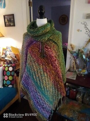 Wild Island Poncho Plus Scarf