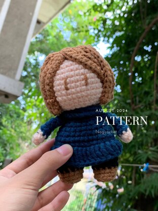 Jujutsu kaisen Nobara doll crochet pdf pattern pt.1