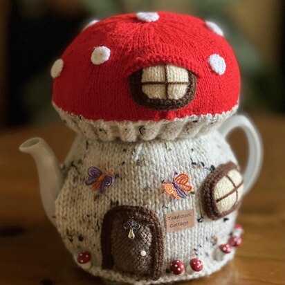 Autumn Toadstool Tea Cosy