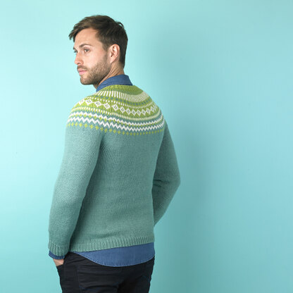 Traditional Fair Isle Yoke Pullover