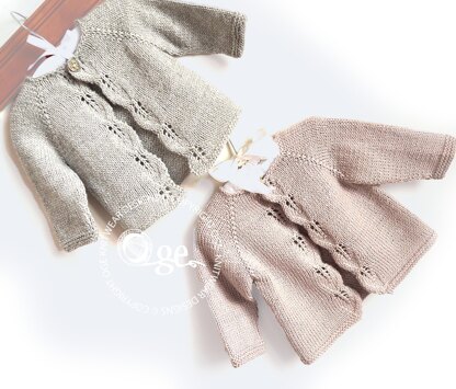 Aida top down Cardigan - P111