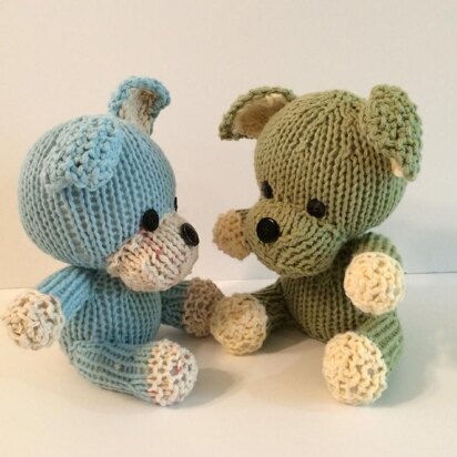 Knitkinz Puppy - for Your Office - knitting pattern