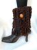 886 - Fringed Boot Cuffs