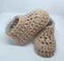 Basic and fast baby booties for beginners