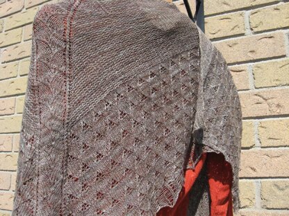 Battle-Weary Dragon Shawl