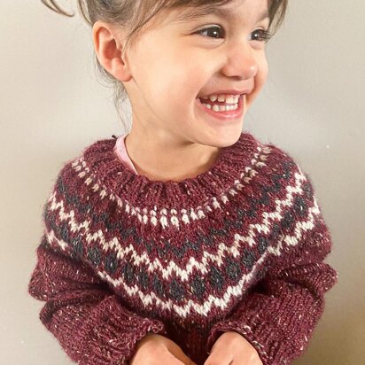 Mini Autumn Tweed Pullover