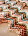 Zigzag Waffle Chevron Blanket