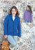 V Neck and Shawl Collar Cardigans in Hayfield Chunky With Wool - 7381 - Downloadable PDF