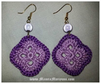 Crochet Earrings Pattern Unique Handmade Jewelry