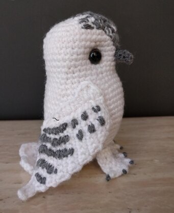 White Owl (inspired by Harry Potter's Hedwig)