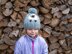 Sweet Sheep Pompom Hat Baby Children Women Toque