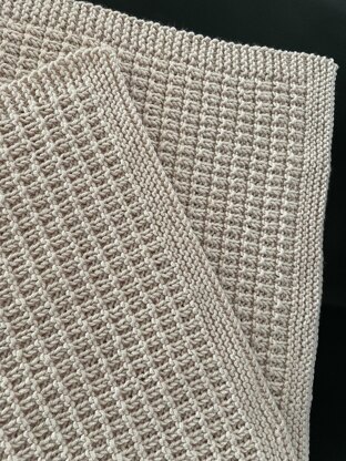 Knit & Purl Baby Blanket