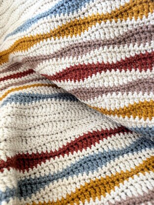 Autumn Waves Blanket