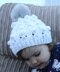 Knitting pattern adult and child hat beanie #492