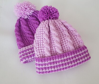 Ariane Cabled Beanie Hat