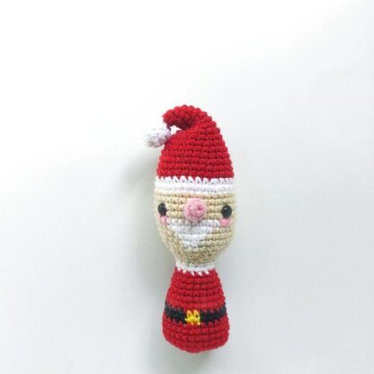 MINI CHRISTMAS SANTA CLAUS, ELF AND SNOWMAN SET - amigurumi pattern