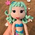 Mermaid Sirena crochet pattern