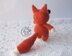 Toy for sleep. Fox for small babies