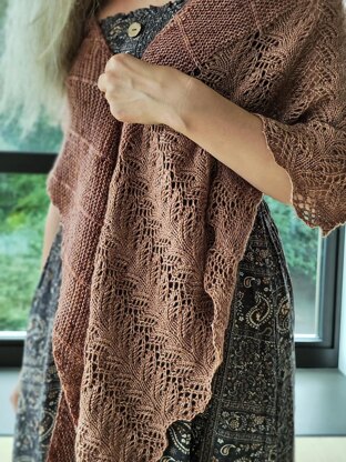 Grainfield Shawl