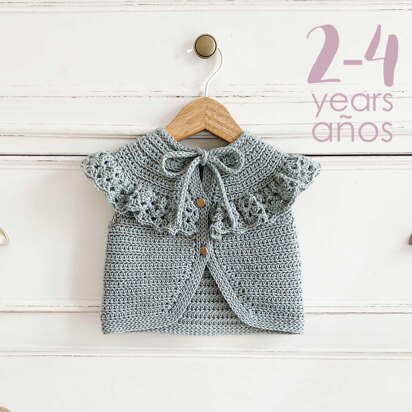 2-4 years– ANGIE Crochet Top