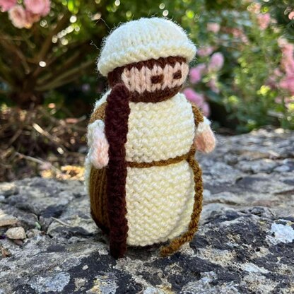 Nativity Shepherd Dolls Knitting Pattern - Toy Knitting Pattern
