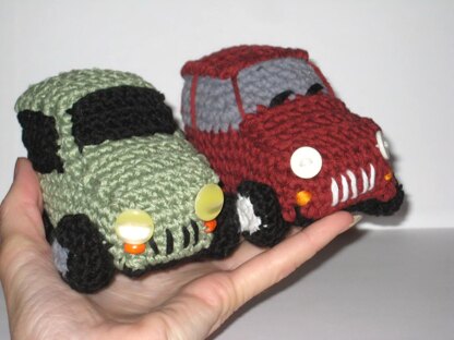 Maroon car toy