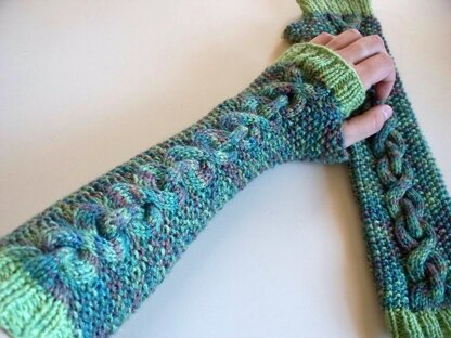 Over-Under Fingerless Mitts