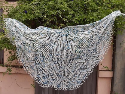 Serendipity shawl